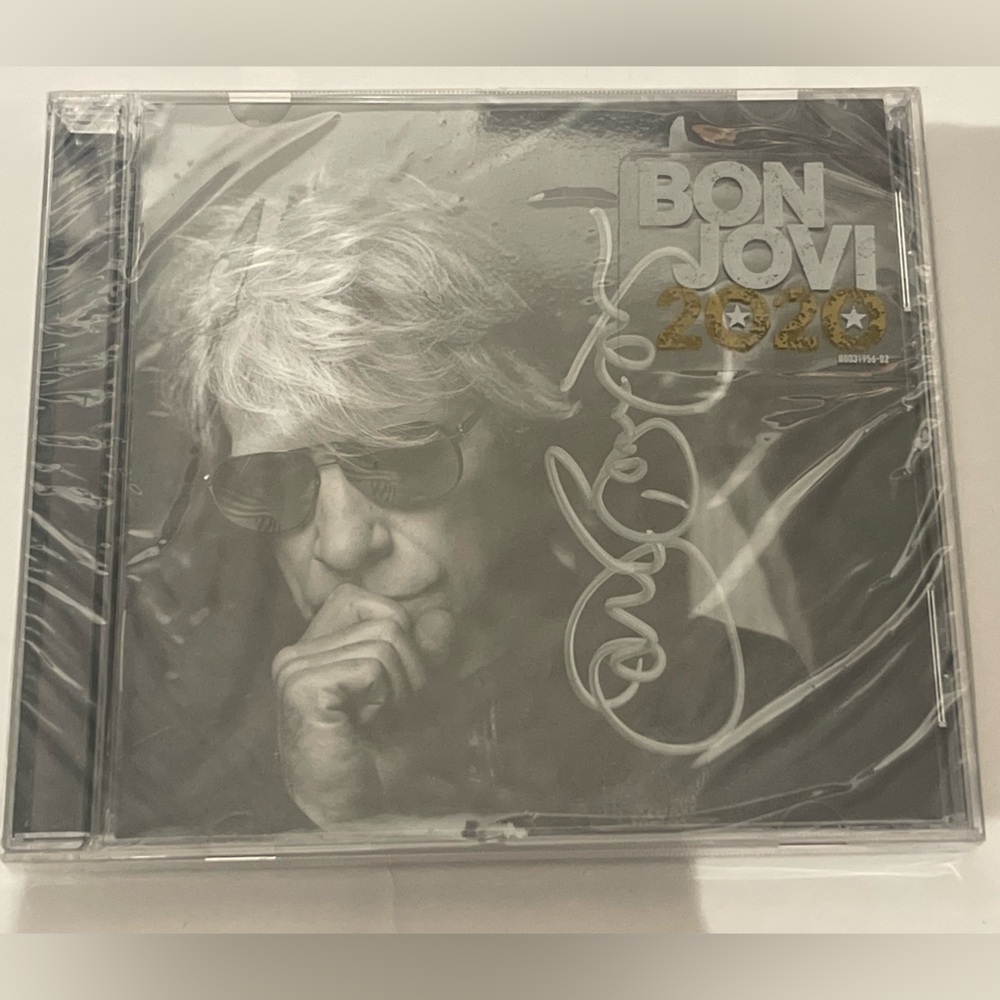 Bon Jovi 2020 Signed &Sealed CD Album autographed 🔥